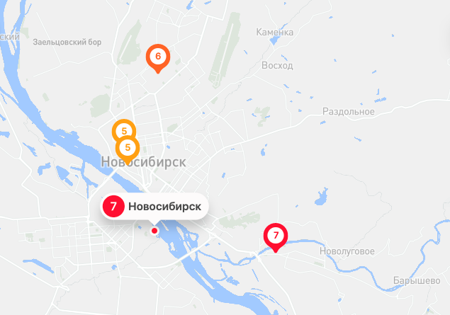 Новосибирск уровень