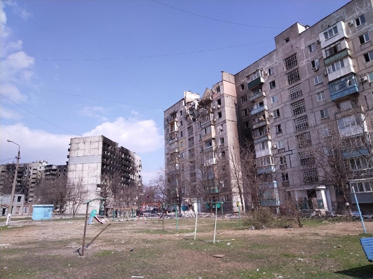 Фото Новосибирские общественники показали, как выглядит разрушенный Мариуполь 2