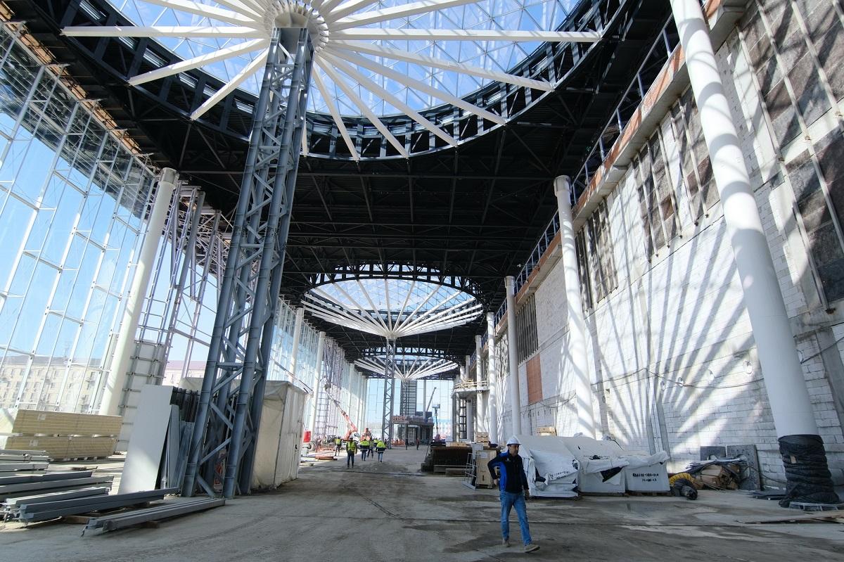 Фото Реконструкция новосибирского аэропорта Толмачево ведется по графику 4