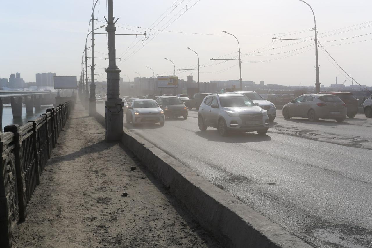 Фото Жительница Новосибирска создала петицию из-за сильной пыли в городе 2