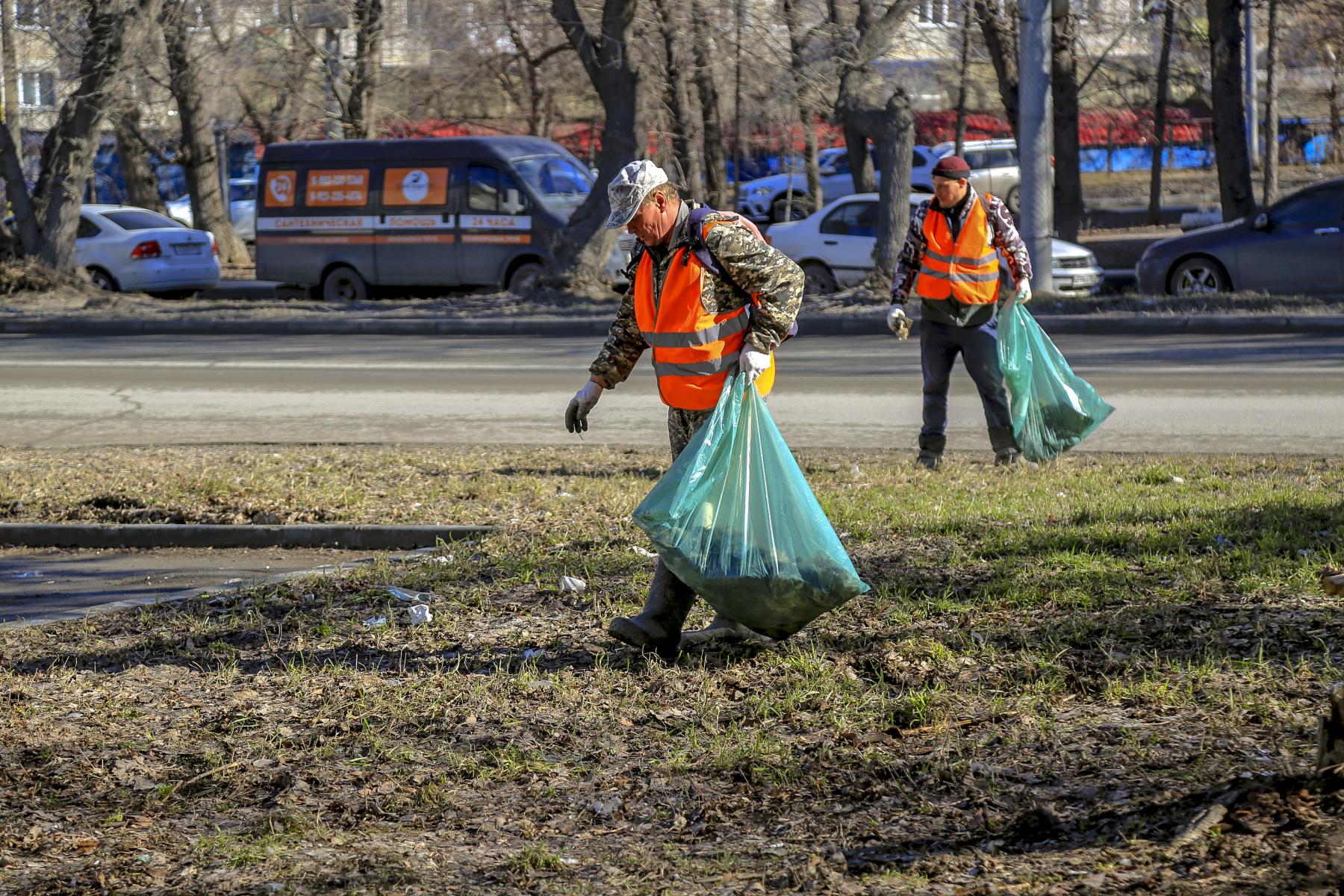 Фото В Ленинском районе Новосибирска внедряют новую схему уборки 3