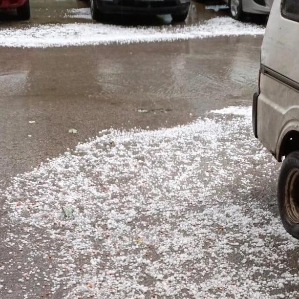 Фото На Новосибирск обрушились град и ураганный ветер. Фото аномальных осадков и последствий 2