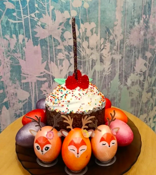 Фото Пасхальное вдохновение: новосибирцы делятся фотографиями яиц и куличей 10