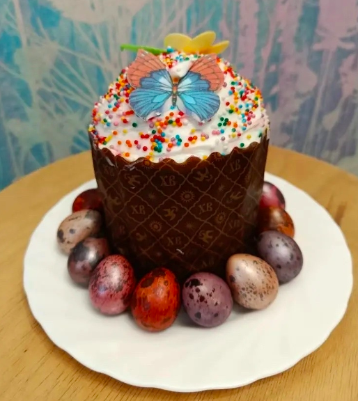 Фото Пасхальное вдохновение: новосибирцы делятся фотографиями яиц и куличей 9