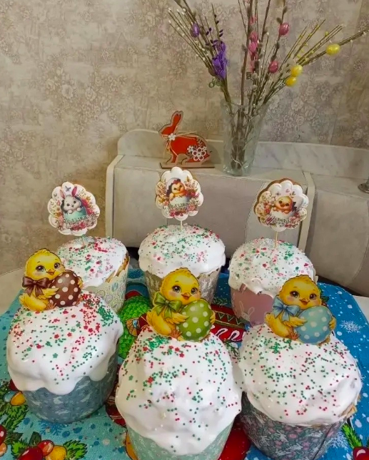 Фото Пасхальное вдохновение: новосибирцы делятся фотографиями яиц и куличей 6