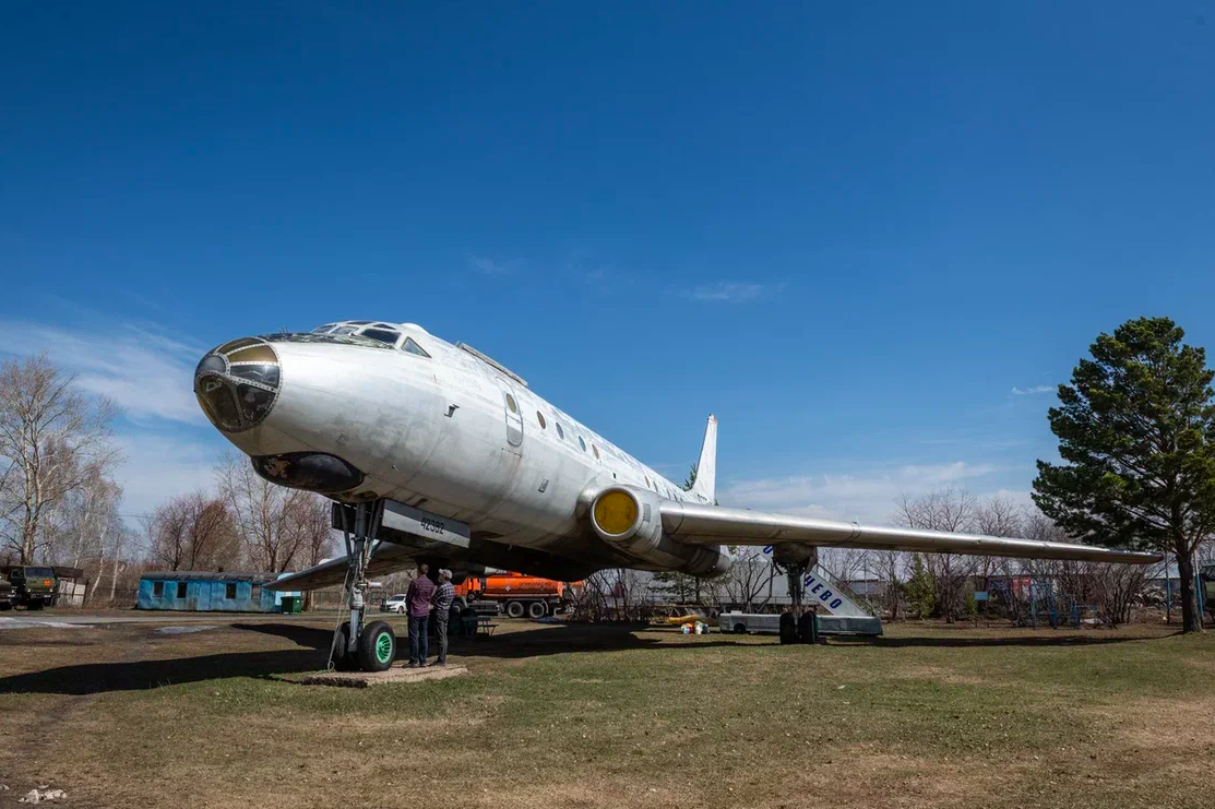 Фото Легенда авиации СССР: под Новосибирском расконсервировали реактивный самолёт Ту-104 8