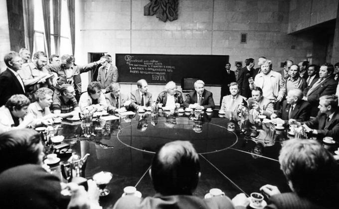 Фото Опубликованы архивные кадры Бориса Ельцина в Новосибирске 2