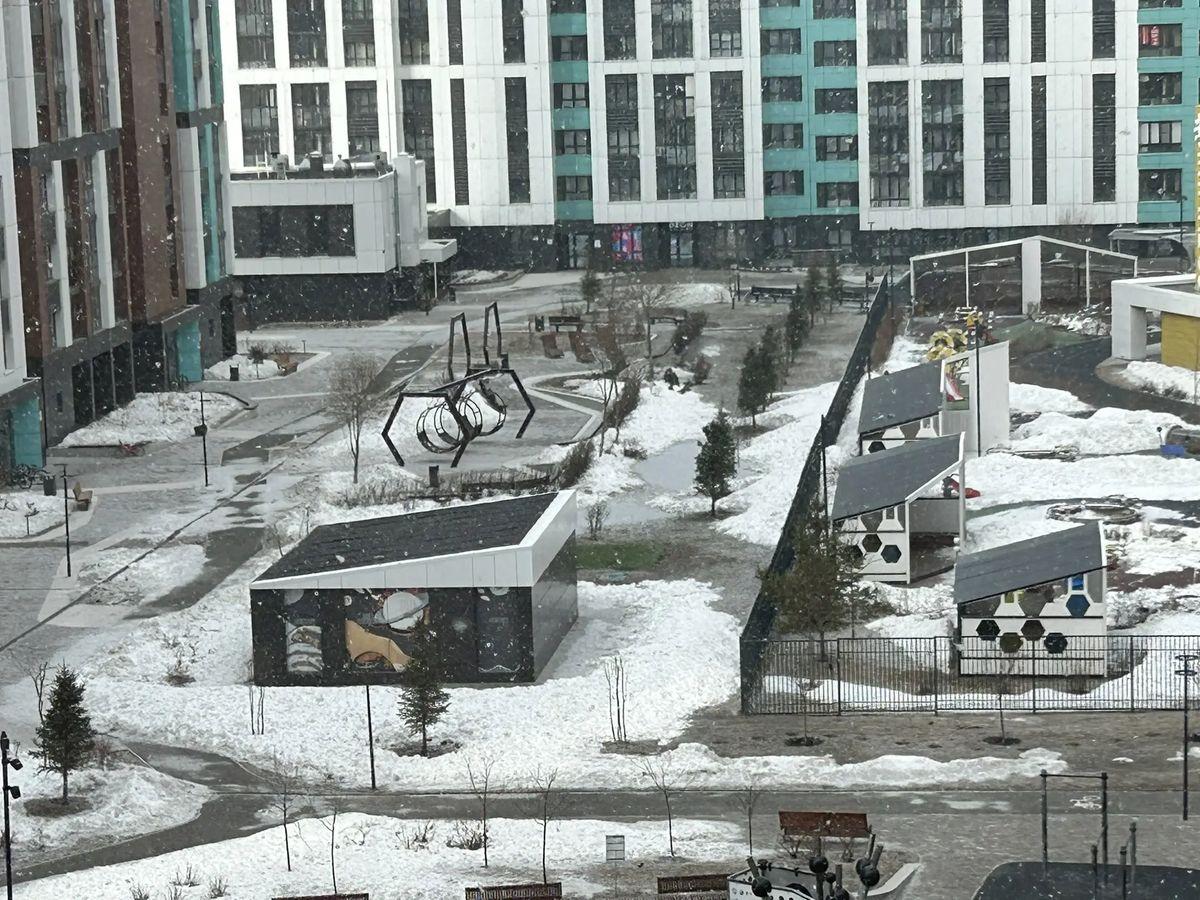 Фото В Новосибирске 11 апреля пошёл снег 3 - Сиб.ФМ Фото В Новосибирске 11 апреля пошёл снег 3