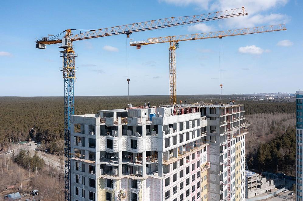 Фото Что нам стоит дом построить: на берегу Оби ударными темпами возводят новый ЖК 3