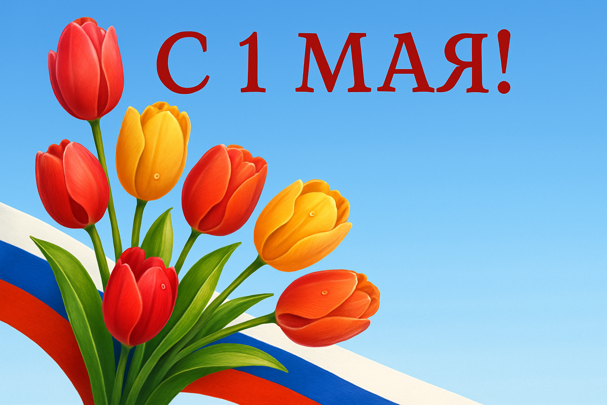 Фото 1 мая 2026 года: красивые открытки к празднику Первомая 2