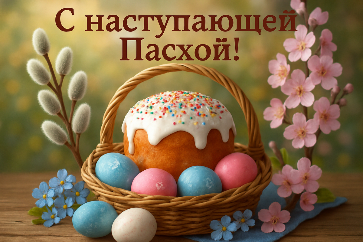 Фото С наступающей Пасхой-2026: красивые открытки в преддверии светлого праздника 10 - Сиб.ФМ Фото С наступающей Пасхой-2026: красивые открытки в преддверии светлого праздника 10