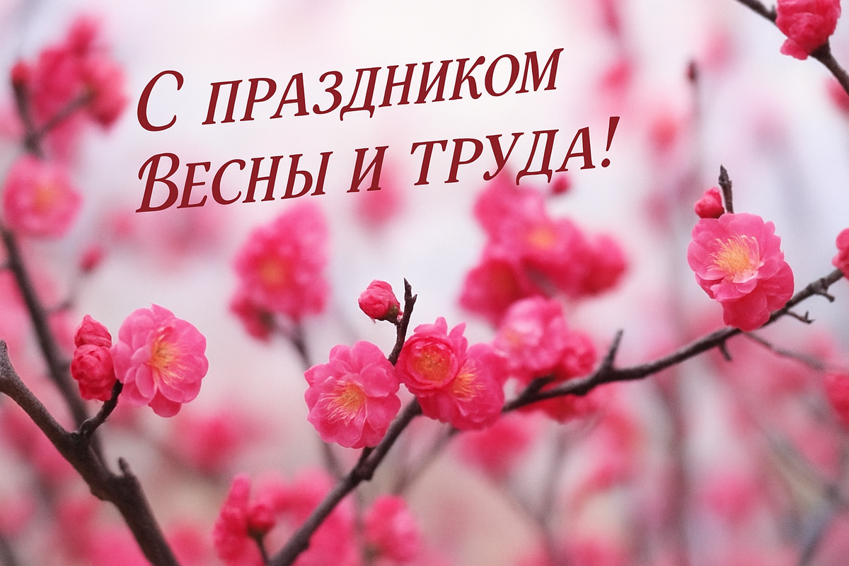 Фото 1 мая 2026 года: красивые открытки к празднику Первомая 5