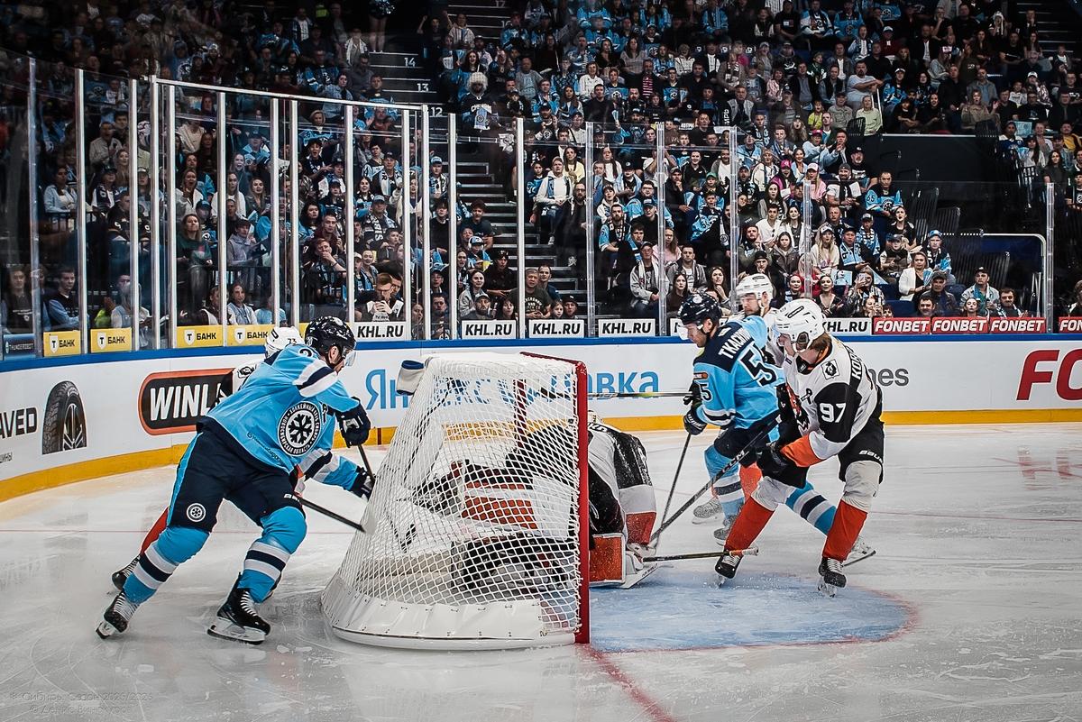 Фото ХК «Сибирь» завершила сезон после серии поражений: 50 кадров побед и провалов команды 9