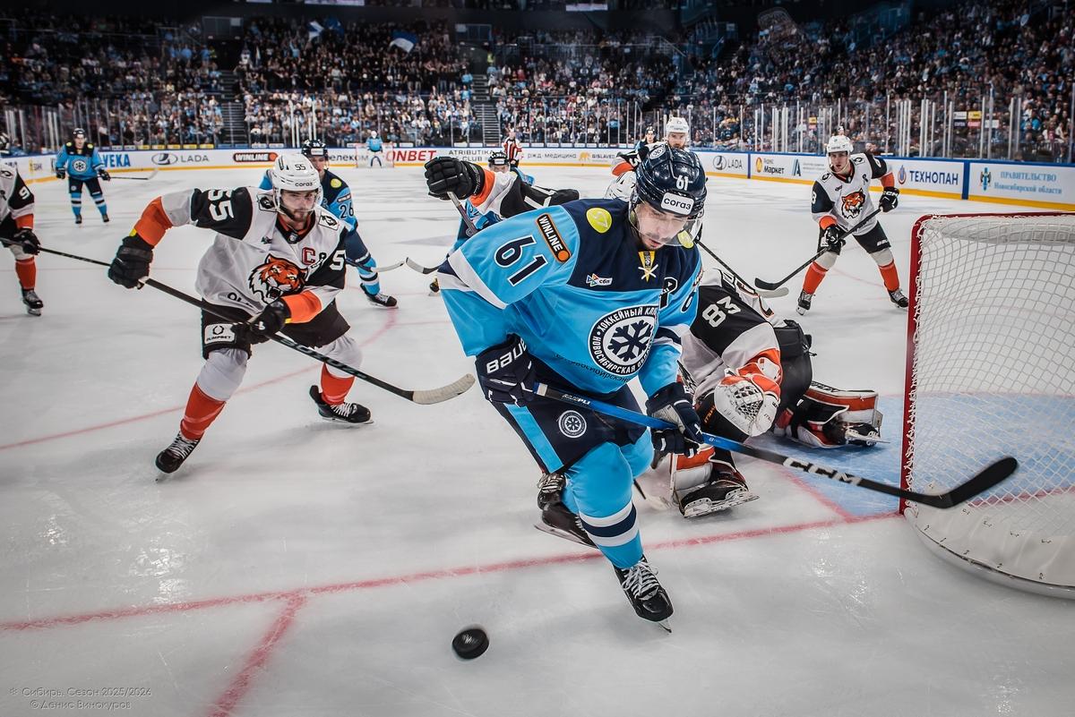 Фото ХК «Сибирь» завершила сезон после серии поражений: 50 кадров побед и провалов команды 12
