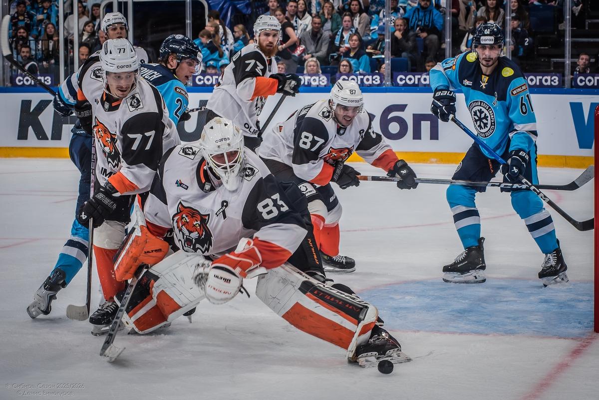 Фото ХК «Сибирь» завершила сезон после серии поражений: 50 кадров побед и провалов команды 15