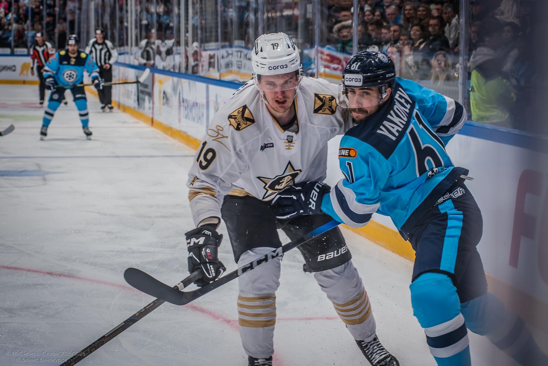 Фото ХК «Сибирь» завершила сезон после серии поражений: 50 кадров побед и провалов команды 16