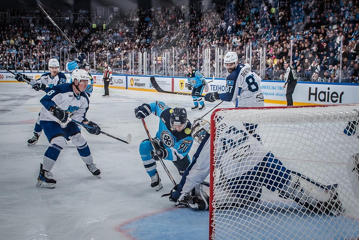 Фото ХК «Сибирь» завершила сезон после серии поражений: 50 кадров побед и провалов команды 23