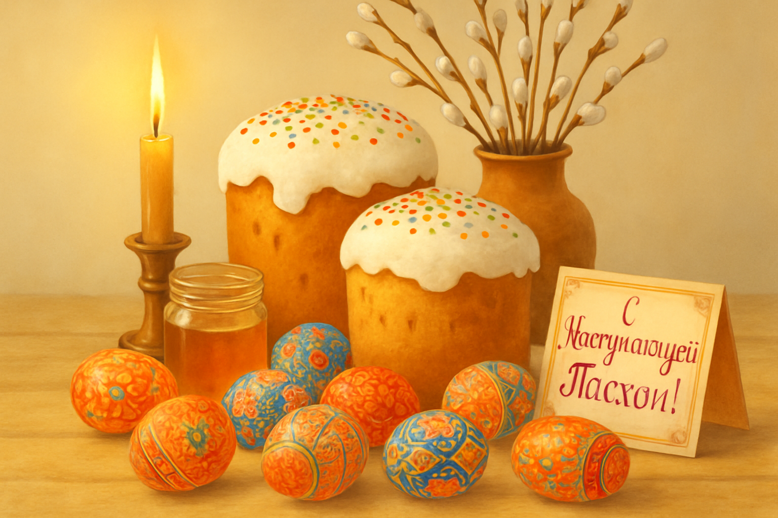 Фото С наступающей Пасхой-2026: красивые открытки в преддверии светлого праздника 4 - Сиб.ФМ Фото С наступающей Пасхой-2026: красивые открытки в преддверии светлого праздника 4