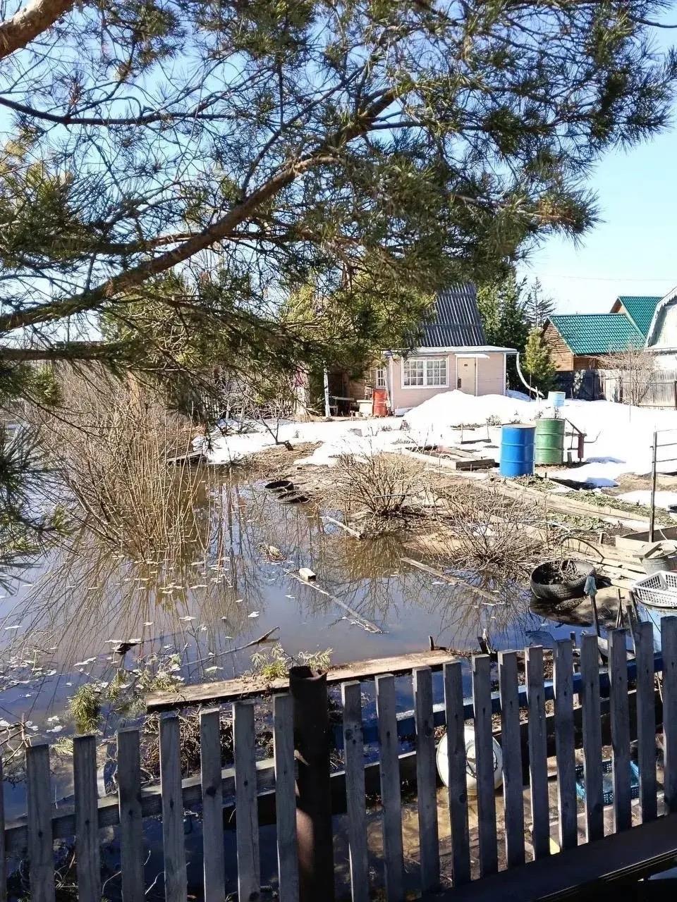 Фото В Новосибирской области вода подобралась к сотням участков и домов 3 - Сиб.ФМ Фото В Новосибирской области вода подобралась к сотням участков и домов 3