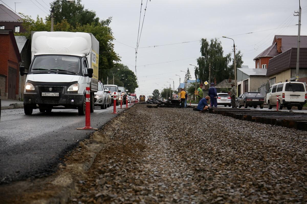 Фото «Бархатный путь» для трамваев и новые тротуары: улица Волочаевская будет отремонтирована в сентябре 2