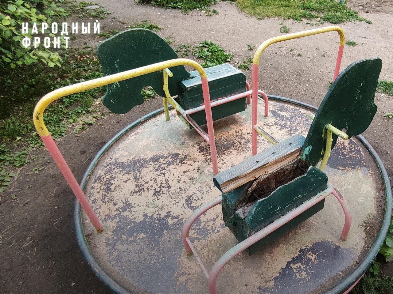 Фото 20 опасных детских площадок выявили в Новосибирской области 4