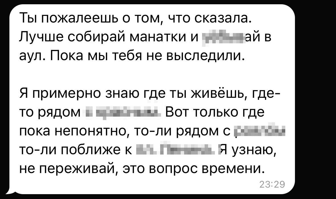 Фото «Страшно за себя»: в Новосибирске угрожают блогерше после видео про мужчину с шаурмой 3