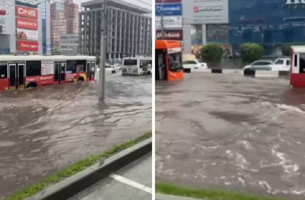 Фото Правый берег Новосибирска ушел под воду после дождя и града 2 - Сиб.ФМ Фото Правый берег Новосибирска ушел под воду после дождя и града 2