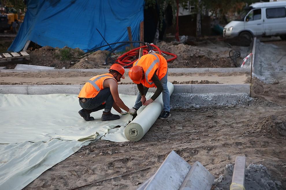 Фото Сквер имени Бугакова в Новосибирске благоустраивают частями — первая очередь будет готова в октябре 3 - Сиб.ФМ Фото Сквер имени Бугакова в Новосибирске благоустраивают частями — первая очередь будет готова в октябре 3