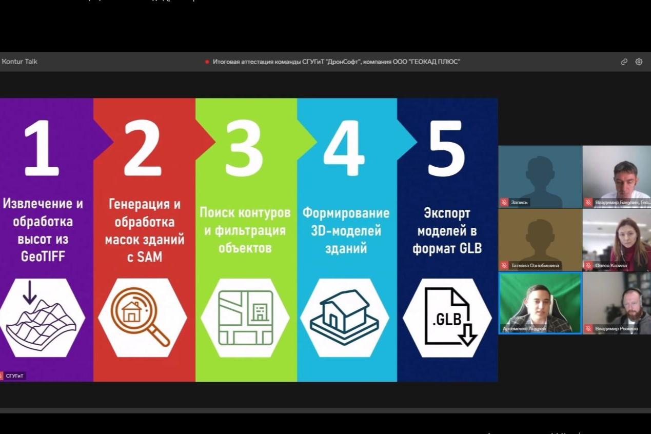 Фото Студенты СГУГиТ создали эффективный софт для 3D-моделирования по заказу промышленного партнера 3