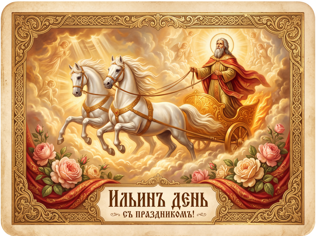Фото Ильин день 2 августа: красивые открытки к празднику 4 - Сиб.ФМ Фото Ильин день 2 августа: красивые открытки к празднику 4