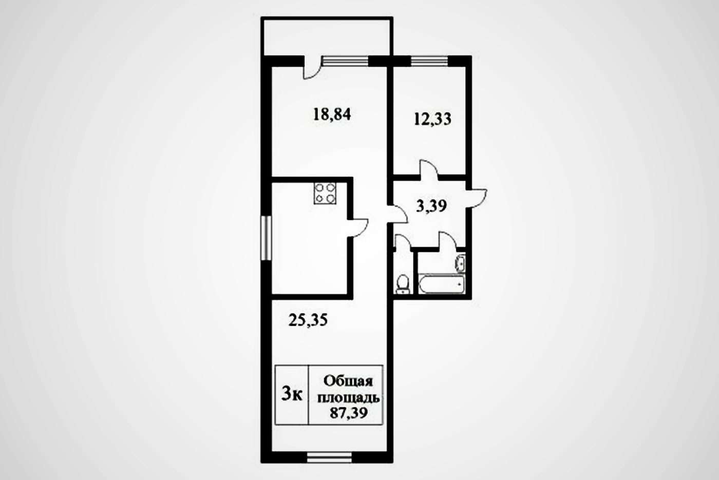 Кв 39. Дискус планировка квартиры 87 квадратов. Дискус планировка трешки 87. Просторная планировка. ЖК просторный планировки.