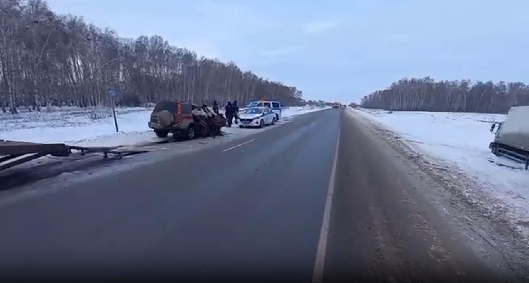 Фото В Новосибирской области в Коченевском районе произошла смертельная авария 2