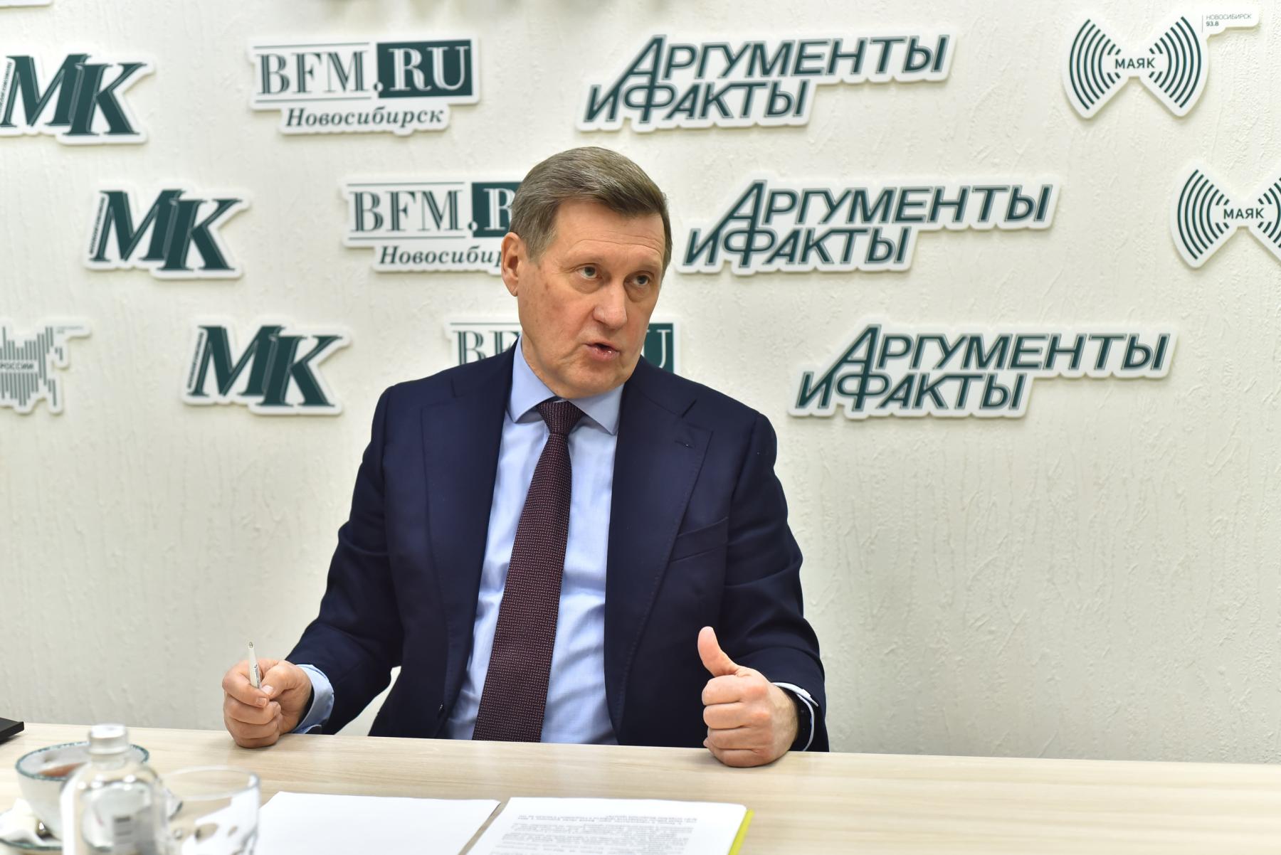 Фото СВО, пробки и рекордный бюджет: эксклюзивное интервью мэра Новосибирска Анатолия Локтя об итогах 2023 года 7