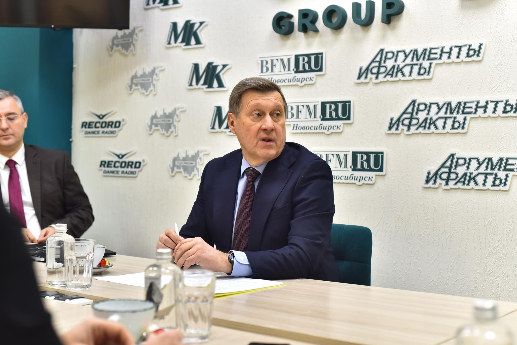 Фото СВО, пробки и рекордный бюджет: эксклюзивное интервью мэра Новосибирска Анатолия Локтя об итогах 2023 года 2