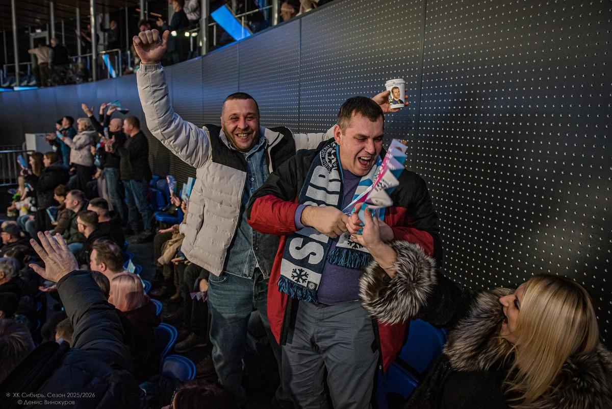 Фото Хоккейная «Сибирь» обидно уступила «Спартаку». Фоторепортаж 11
