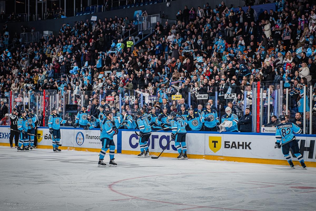 Фото Хоккейная «Сибирь» обидно уступила «Спартаку». Фоторепортаж 12