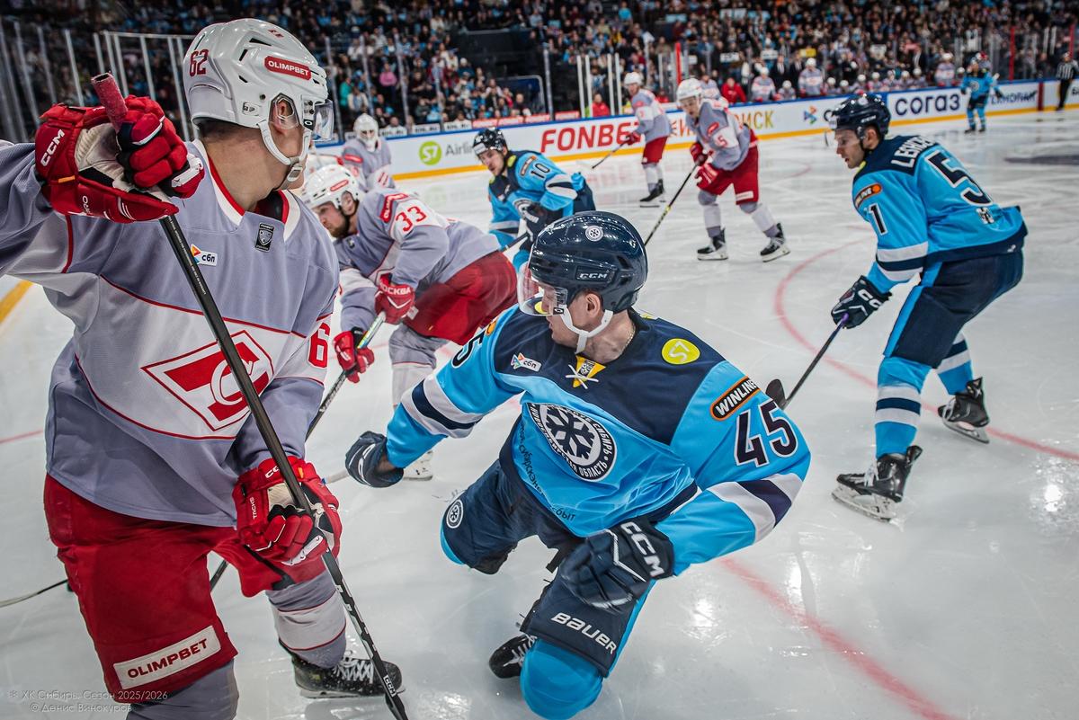 Фото Хоккейная «Сибирь» обидно уступила «Спартаку». Фоторепортаж 15