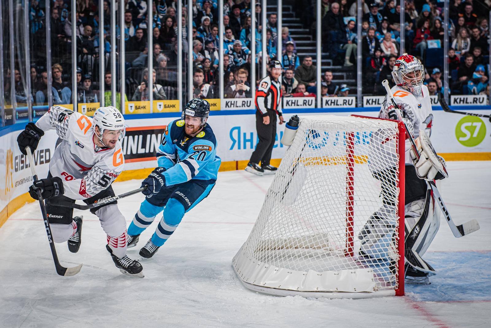 Фото Хоккейная «Сибирь» обыграла «Авангард» со счётом 4:2. Фоторепортаж 2
