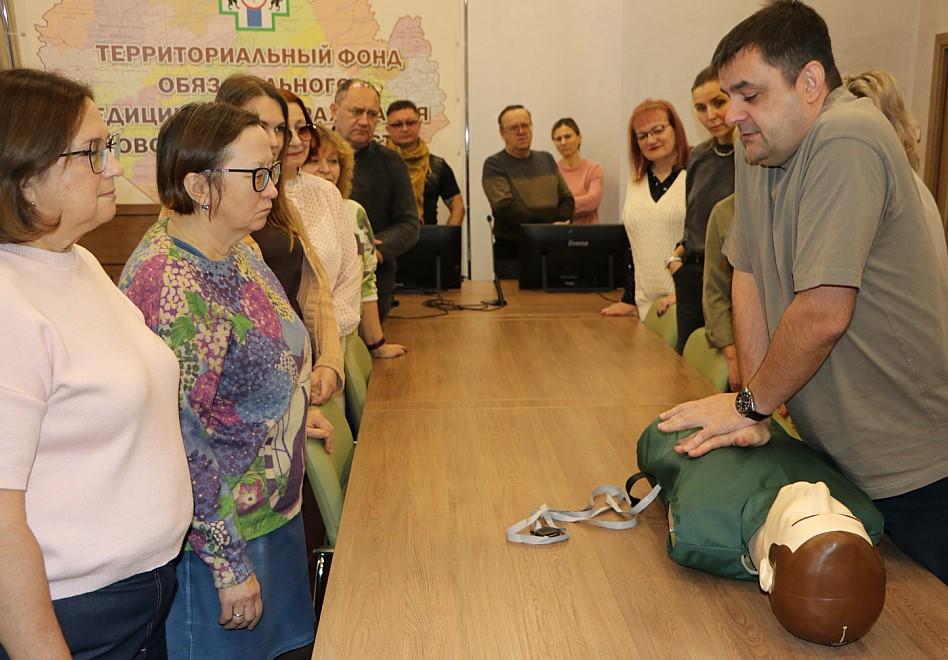 Фото «Месяц добрых дел» в Территориальном фонде обязательного медицинского страхования НСО 2