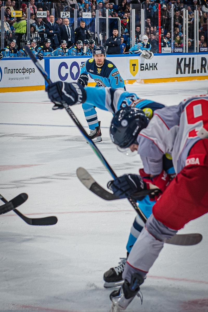 Фото Хоккейная «Сибирь» обидно уступила «Спартаку». Фоторепортаж 8
