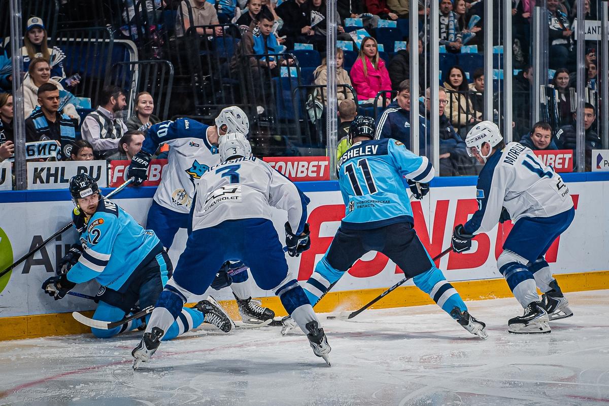 Фото Хоккейная «Сибирь» разгромила «Барыс» в домашнем матче. Фоторепортаж 2