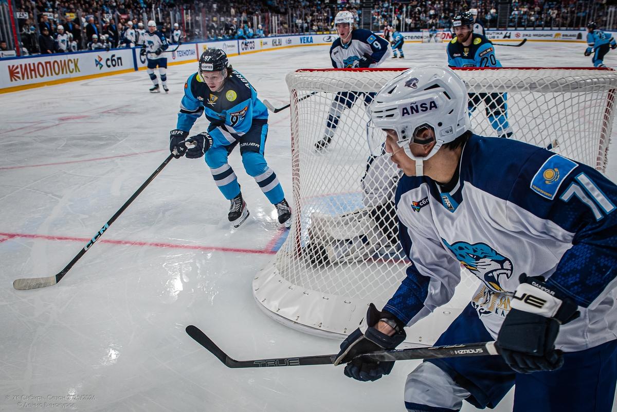 Фото Хоккейная «Сибирь» разгромила «Барыс» в домашнем матче. Фоторепортаж 5