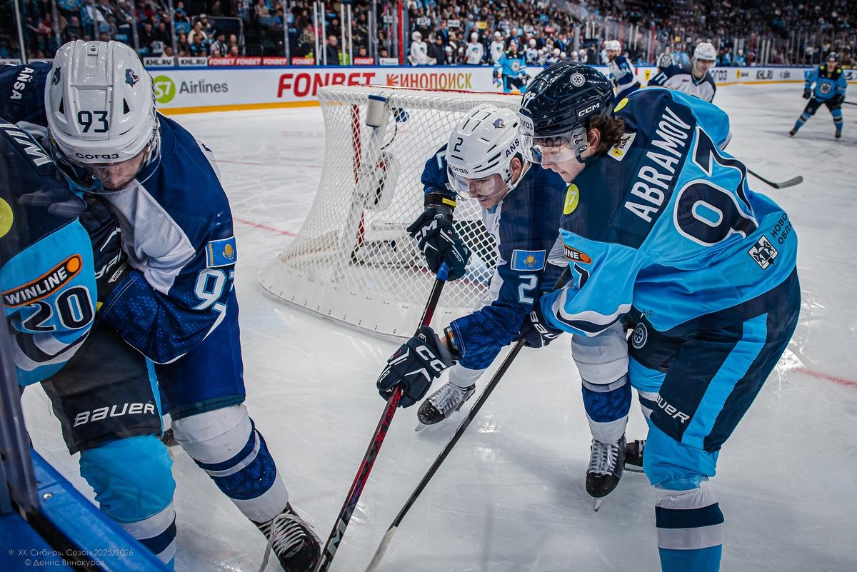 Фото Хоккейная «Сибирь» разгромила «Барыс» в домашнем матче. Фоторепортаж 8