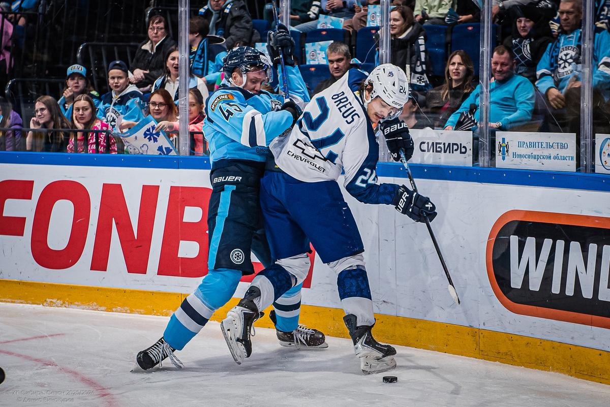 Фото Хоккейная «Сибирь» разгромила «Барыс» в домашнем матче. Фоторепортаж 9