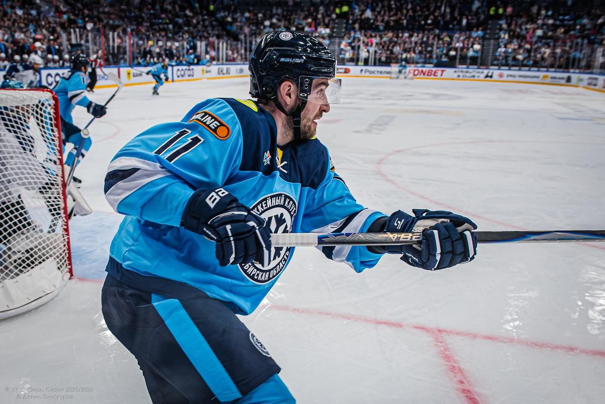 Фото Хоккейная «Сибирь» разгромила «Барыс» в домашнем матче. Фоторепортаж 11