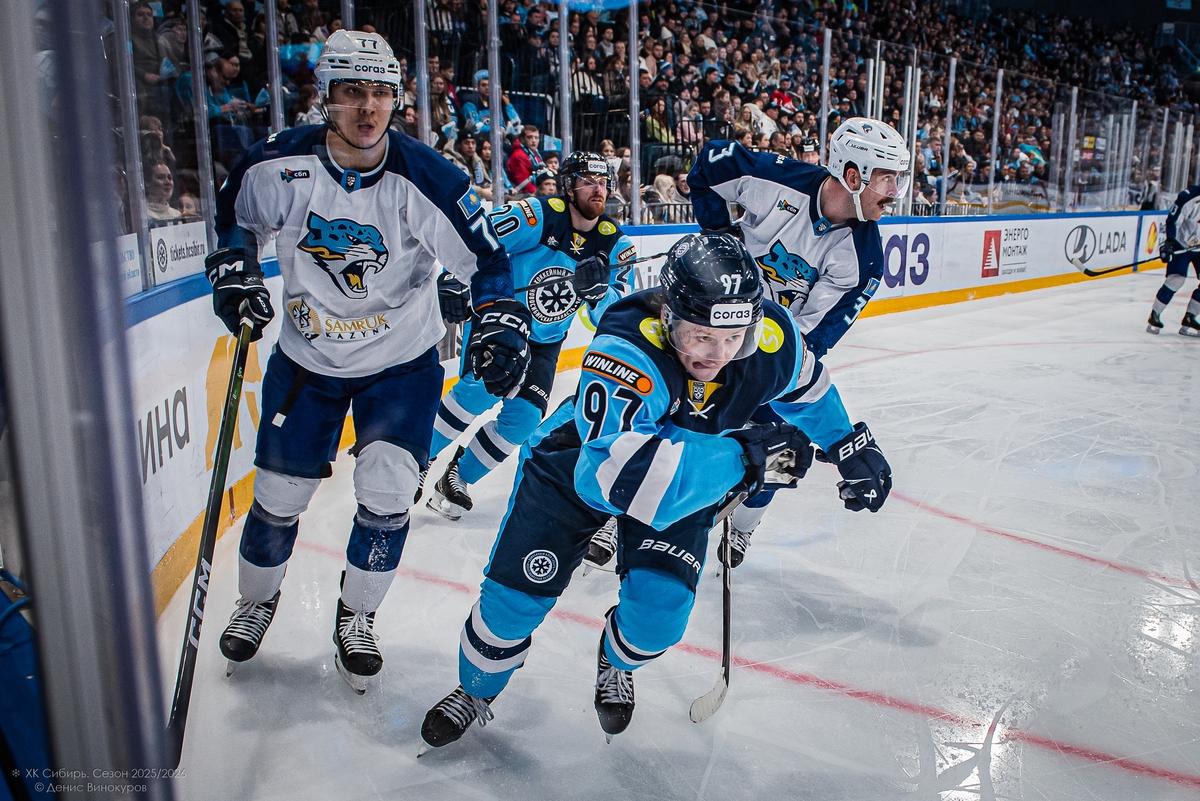 Фото Хоккейная «Сибирь» разгромила «Барыс» в домашнем матче. Фоторепортаж 23