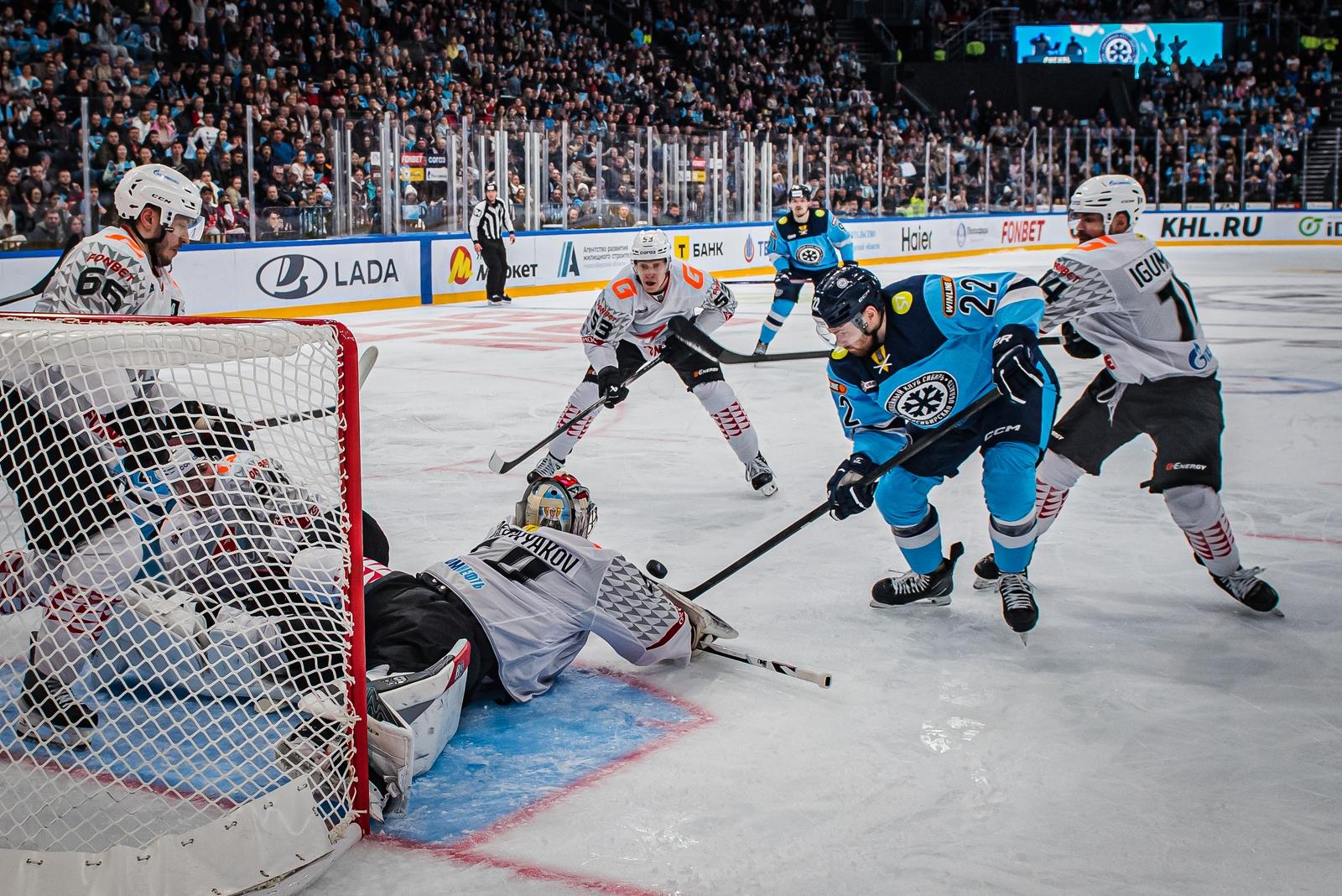 Фото Хоккейная «Сибирь» обыграла «Авангард» со счётом 4:2. Фоторепортаж 13