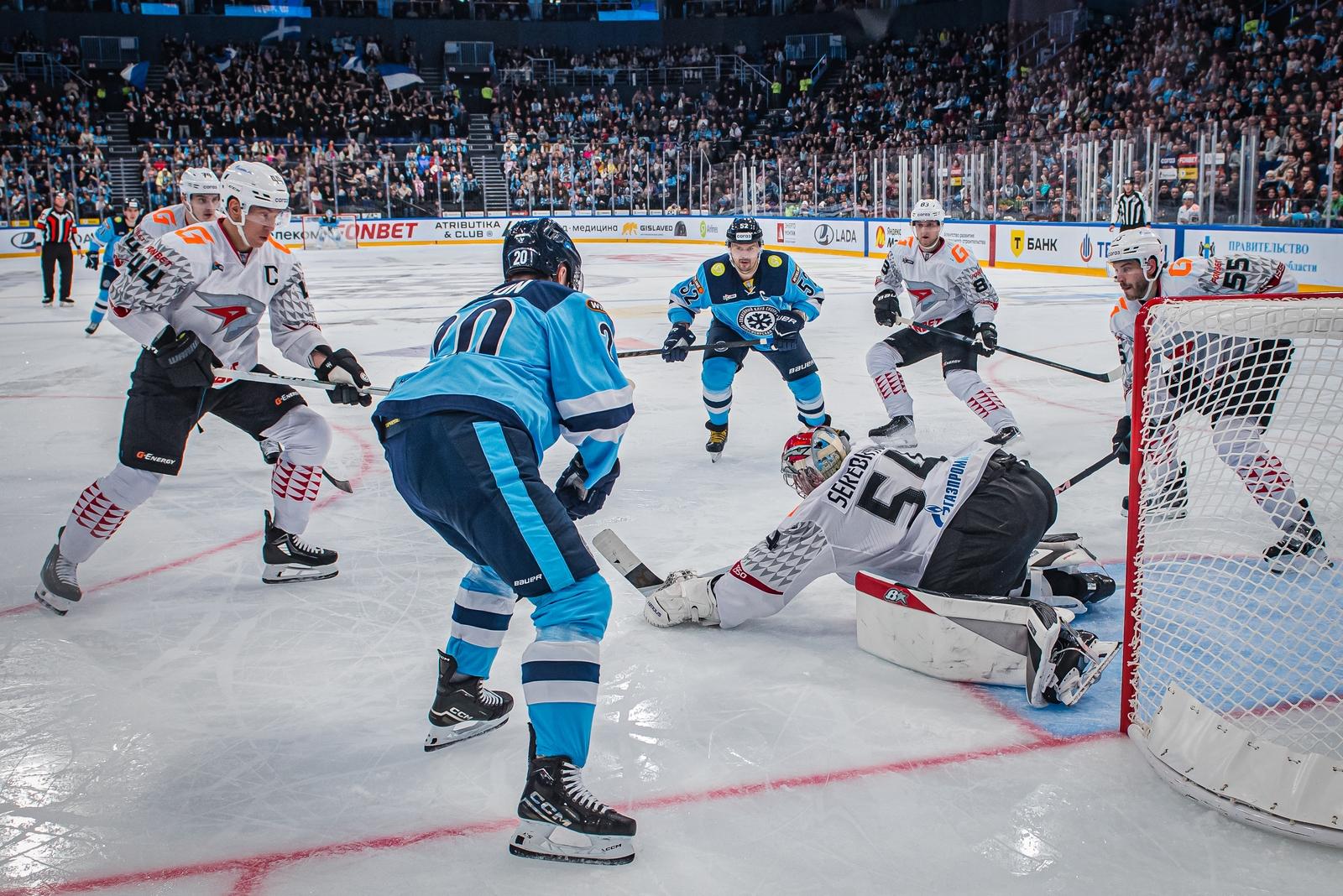 Фото Хоккейная «Сибирь» обыграла «Авангард» со счётом 4:2. Фоторепортаж 17