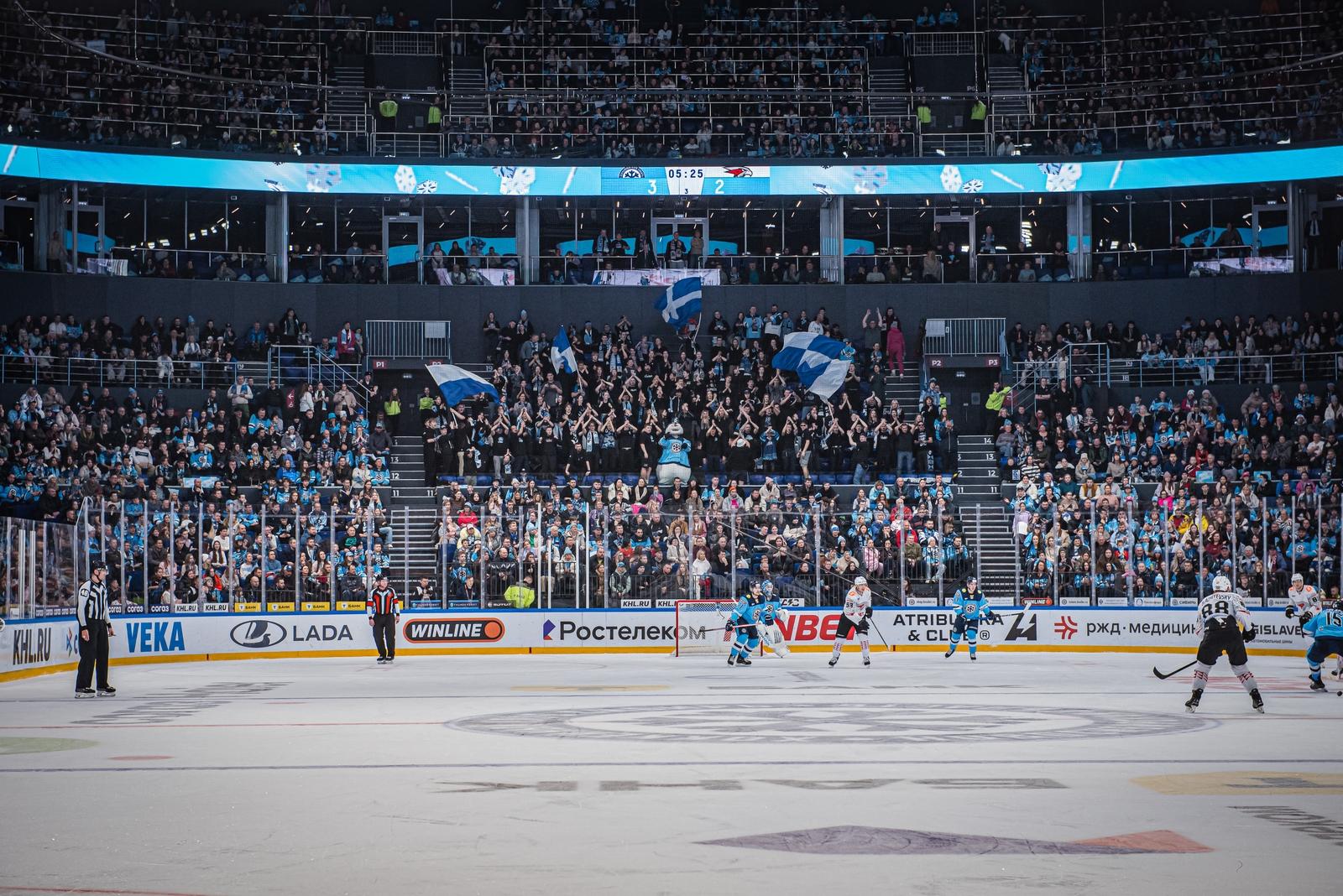 Фото Хоккейная «Сибирь» обыграла «Авангард» со счётом 4:2. Фоторепортаж 19