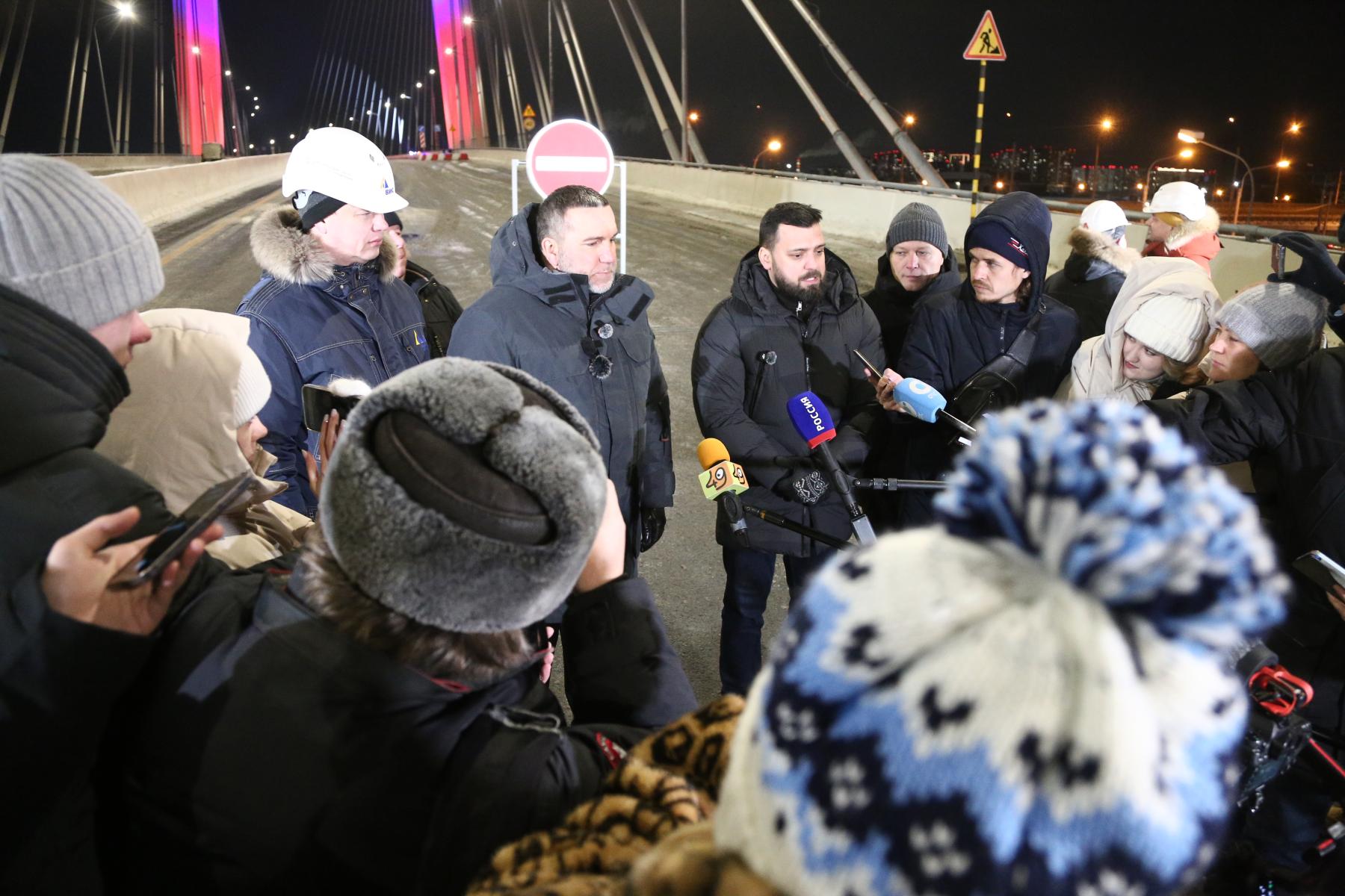 Фото Движение по четвертому мосту через Обь открывают в Новосибирске. ОНЛАЙН 10